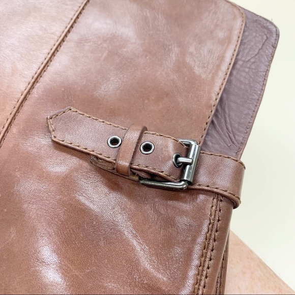 Pour La Victoire Women’s Cognac Brown Lace Up Tall Over Knee Riding Boho Boots - Picture 12 of 13